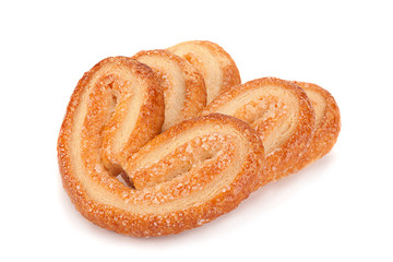 Baked cookies with sugar