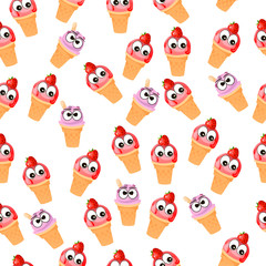 illustration of ice cream