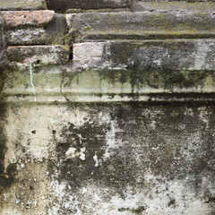 Obraz premium cracked concrete vintage wall background,old wall