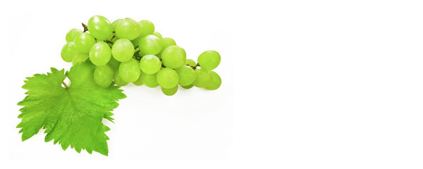 Weintrauben grün