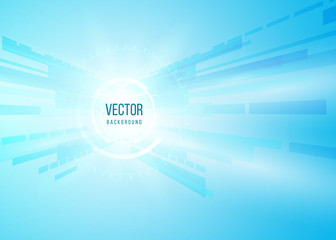 Abstract futuristic digital technology background. sci-fi Illustration Vector