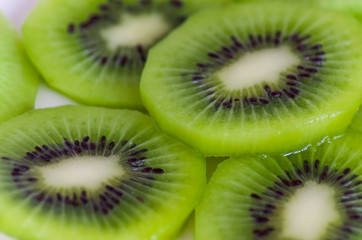 kiwi slices for background