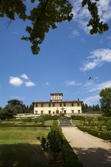 Fototapeta na wymiar Italia,Toscana,Firenze,Castello,villa Medicea della Petraia