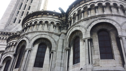 Fototapeta na wymiar church paris basilica sacre coeur