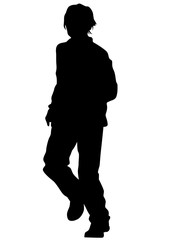 Woman athletes on running race on white background