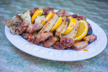 Pigs in blankets Pork Meat Christmas 2016