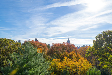 Belvedere Castle in Central Park contains the official weather s