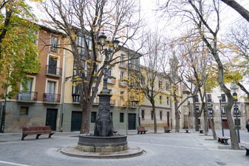 The dolpins fountain in San Jose Square