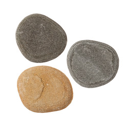 calcareous tufa, Sandstone on white background