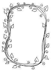 Abstract floral pattern 