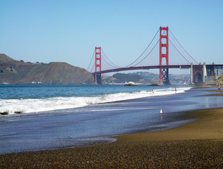 Fototapeta na wymiar Golden Gate Bridge, San Francisci (USA)