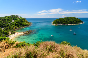 Top view of phuket island, Thailand