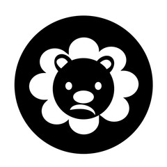 Cute Lion Icon