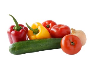 various raw vegetables