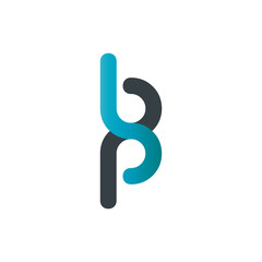 Initial Letter BP Infinity Design Logo