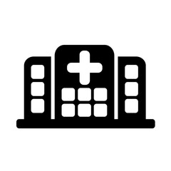 Fototapeta premium Hospital icon