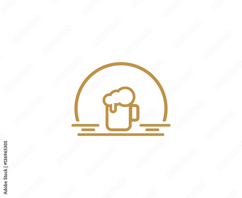 Sticker Beer logo