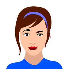 Isolated facial expression