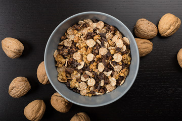 cereali e noci