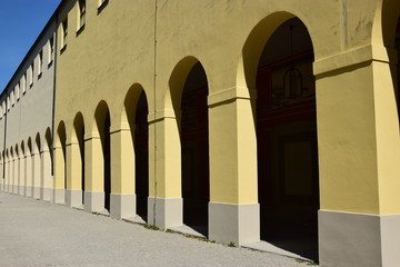 Munich, Germany, Bavaria - Street view with historical buildings