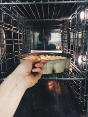 hand-made apple pie