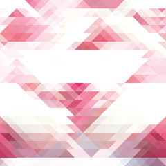 Triangle vector background
