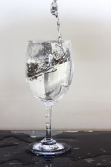drinking water