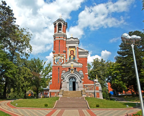 Chapel, the tomb of the princes Svyatopolk-Mirsky, Mir castle complex, Belarus - June 2015