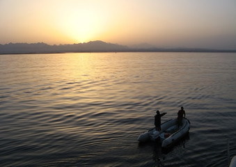Red Sea, inflatable dive for divers