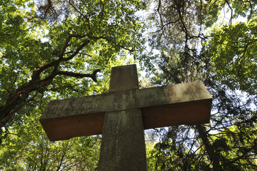 das beller kreuz im binger wald