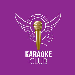 vector logo karaoke
