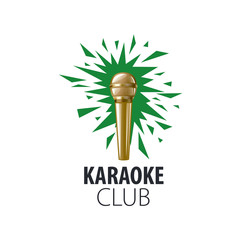 vector logo karaoke
