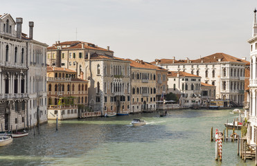 Venice Grand canal, Italy.