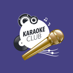 vector logo karaoke