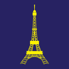 illustration of Eiffel tower