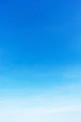 Rolgordijnen Blue sky background and empty space © phatthanit