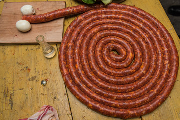 Grilled sausage