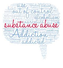 Substance Abuse Word Cloud