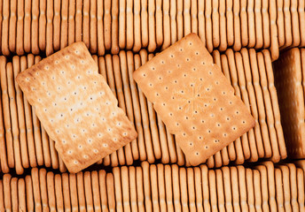 brown sweet cookies background