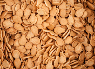 brown sweet cookies background