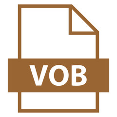 Obraz premium File Name Extension VOB Type