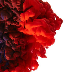 Abstract ink paint splash