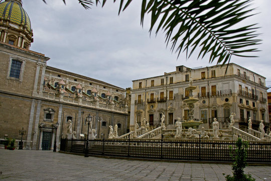 Piazza Pretoria, o della vergogna, di Palermo - Sicilia