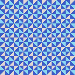 pattern with small triangles