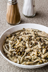 Turkish Mas Fasulyesi Corbasi / Mung Bean Soup.