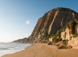 Beach Marina Siculiana, Agrigento, Sicily, Italy