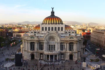 Deurstickers Bellas artes arquitectura hermosa ecléctica de México © Carlos