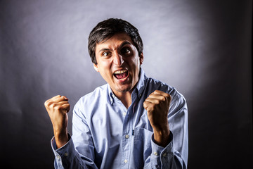 Man face expressions