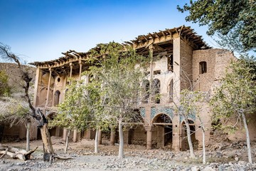 abandoned palace Iran