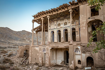 abandoned palace Iran